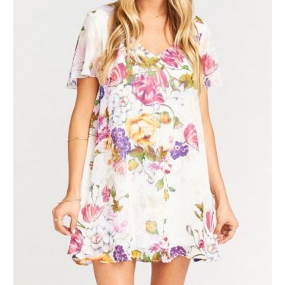 Show Me Your MuMu Dresses & Skirts - Mumu SMYM Kylie Mini Dress Best Friend Floral L